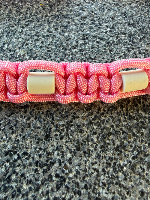Anti-Zecken-Halsband aus EM‑Keramik Rosa